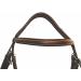 Henri de Rivel Pro Mono Crown Figure 8 Bridle & Rubber Reins - Australian Nut Horse - Buy Online on GoSupps.com