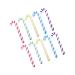 CAXUSD 10pcs Inflatable Crutches Candy Cane Funny Toys Xmas Cane Balloon Pencil Candy Boxes Joke Pvc