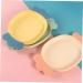 Alipis 3pcs Dried Fruit Plate Food Tray Home Decor Serving Bowl Plastic Cupcake Tray Candy Desktop Disk - Buy Online on GoSupps.com