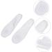 NOLITOY Invisible Shoe Cushions - Anti-Slip Gel Insoles for Women - Lightweight Transparent Foot Massage Pads (3 Pairs - Buy Online on GoSupps.com