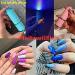 Meitawilltion 9 LED Mini UV Nail Dryer for Gel Nails - Portable Pink Nail Lamp for Nail Art - Buy Online on GoSupps.com