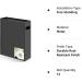 Sikon Toilet Paper Storage Organizer - 12 Roll Holder Dispenser, Black THZ-112 - Buy Online on GoSupps.com
