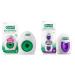 GUM ButlerWeave Dental Floss Mint Waxed 165M | GUM Deep Clean Expanding Dental Floss 2x40M 1 Count (Pack of 1) Mint Waxed + Expanding Dental Floss