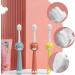 Healeved 3-Piece Cartoon Lion Soft Bristle Children Toothbrush Set Ergonomic Design for Tooth Sensitivity & Postpartum Care - Buy Online on GoSupps.com