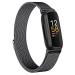 LAREDTREE Band Compatible with Fitbit inspire 3, Breathable  Stainless Steel Loop Mesh Magnetic Adjustable Wristbands for fitbit Inspire 3 Women Men Black
