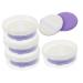 5 Sets Puff Versatile Makeup Pads Durable Makeup Puffs Makeup Facial Round Sponges for Foundation Supple Powder Puffs Practical Puffs Makeup Powder Sponges