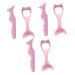 FOMIYES 6 Pcs Eyeliner Eyelash Tool Applicator Kit Eyelash Shield Applicator Eyebrow Stencils Girl Cosmetics