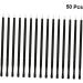 Housoutil 50pcs Makeup Eye Wands White Eye Makeup Tools Eyeliner Brush Disposable Liquid Eyeliner 10*0.5cm White - Buy Online on GoSupps.com