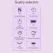 Luejnbogty Electric Eyelash Curler USB Charging Model Fast Heating Portable Eye Lash Perm Lasting Curling Thermal Eyelash Clip A - Buy Online on GoSupps.com