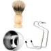 Minkissy 3 Sets Shaving Tool - Wooden Straight Razor & Brush for Men's Grooming | International Shipping - Buy Online on GoSupps.com
