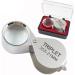 30x21mm Triplet Loupe Jeweller Magnifying Glass Magnifier with Metal Construction and Optical Glass Silver Superior Quality and Creative - Buy Online on GoSupps.com