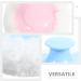 BESTonZON Lot de 2 Houppettes Corps Visage 8 CM Peluche Ultra Douce Bicolore Bleu Clair et Rose Clair Applicateurs de Poudre R utilisables pour B b et Voyage - Buy Online on GoSupps.com