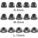 Premium Open Dome Silicone Hearing Aid Tip - Size L (1 Piece) for Enhanced Comfort - Buy Online on GoSupps.com
