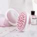 TOUCHBeauty Cellulite Massager Brush Mitt for Arm, Leg & Body Slimming - Pink - Buy Online on GoSupps.com