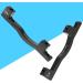Yosoo Health Gear Disc Brake Adapter - Black Aluminum Alloy | Bicycle Disc Brake Mounting Bracket Adapter with 2 Bolts - A-Pillar F203 R203 Compatibility | 1 Pack - Buy Online on GoSupps.com