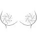 LUOEM Acrylic Nipple Covers Rhombus Shape Breast Face Jewels Gem Stones Bindi Stickers (White Black) - Buy Online on GoSupps.com