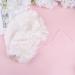 LEORX Satin Sleep Cap with Lace Detail - Soft Silk Night Bonnet for Women (White) - Buy Online on GoSupps.com