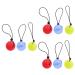 Healvian Fitness Equipment 9 Pcs Grip Strengthening Ball Power Balls Training Exercises Squeezeball Jelly Fitness Fitness Hand Therapy Balls