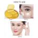 24K Gold Collagen Eye Masks - Anti-Aging Hydrating Eye Pads for Dark Circles & Puffiness | 60 PCs - Buy Online on GoSupps.com