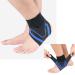 Coogime Plantar Fasciitis Foot Wrap & Ankle Brace - Flexible & Breathable Support for Soccer EU Size 39-41 (Blue) - Buy Online on GoSupps.com