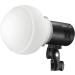 Godox ML-CD15 Flash Diffuser Modifier Bundle for Godox Flash Units (V1S, V1C, V1N, V1F, V1O, V860III, V860II, V850III, TT685II, TT600, TT685, AD200, AD200PRO, AD300PRO, AD400PRO) with 3 Adapters - Buy Online on GoSupps.com