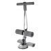 Besportble Additional portable training device Voltage foot pedal Resistance tapes abdominal exercise rope SIT-UP rod with suction cup stomach bleeding Support of the abdominal fitness device gray 55x25x3cm