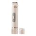 Rasoir lectrique pour femme | Tondeuse de zone bikini f minine double t te pour poils corporels tondeuse portable pour aisselles jambes et visage Beige
