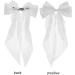 MAGICLULU Bow Spring Clip Hair Accessories for Bride 90s Hair Bow Barrettes Bow Barrettes Girl Hair Clips Ribbon Hair Clip Hair Pin Tiara Women Hair Decoration Fabric White Bow Tie - Buy Online on GoSupps.com