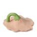 Oli & Carol Teething Ring for Babies - Hibiscus Pink | Safe Natural Rubber Baby Teether - Buy Online on GoSupps.com