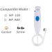 Plastic Handle Water Hose for Waterpik Oral Irrigator - Slip Resistant - Compatible with Wp-100, Wp-450, Wp-250, Wp-300, Wp-660, Wp-900 - Buy Online on GoSupps.com
