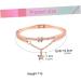 Magiclulu Rose Gold Cuff Bracelet for Women - Star & Pentagram Design Strass Jewelry Elegant Arm Loop - Perfect for Any Occasion 19.5*1.2cm - Buy Online on GoSupps.com