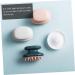 Tovinanna 2-Piece Silicone Massage Comb Set | Scalp Shampoo Massager & Hair Brush for Relaxing Hair Care - Buy Online on GoSupps.com