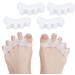 6 pieces toe spreader hallux valgus toe separator Silicon Hammer Toe Straightener toe correction for the treatment of hallux valgus and hammer toe