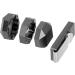 VGEBY Aluminum Cue Chalk Holder Clip - 3 Layers Octagon Billiard Pool Cue Chalk Box - Black | Universal Billiard Accessories - Buy Online on GoSupps.com