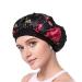 2 Pack Women's Satin Sleep Cap | Hair Care for Long & Curly Hair | Elastic Satin Hair Bonnet - Buy Online on GoSupps.com