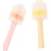 Minkissy Silicone Baby Toothbrush Antibacterial Oral Care Brush for Kids | Safe & Effective Tooth Cleaning - Buy Online on GoSupps.com