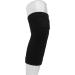 Self-Heated Knee Supports - Warming Knee Protectors for Joint Pain Relief | Compression & Cold Protection | Knitted Black Shin Strap - Buy Online on GoSupps.com