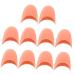 FRCOLOR 5 Pairs Ballet Pointe Set Pointe Shoe Ribbon Clogging Shoes Toe Pads for Pointe Shoes Silicone Cover for Toes Shoe Toe Inserts Ballet Dancer Supplies Shoe Toe Protector Toe Cushion
