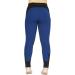 OKAY SPORTS Kids Performance Horse Riding Tights Blue Medium | Knee Patch Equestrian Pants with Pocket - Buy Online on GoSupps.com