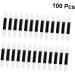 Baluue 200 Pcs Brush Eyeshadow Make up Sponges for Face Makeup Sponge Eyeshadow Brush Foam Eyeshadow White Mx2pcs Whitex2pcs - Buy Online on GoSupps.com