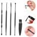 Lurrose Ear Cleaner Kit - Earwax Removal Tool with Rotating Scoop and Steel Pick for Ear Cleaning - Practical Ear Care Set - Buy Online on GoSupps.com