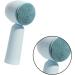 Facial Cleansing Brush face Cleanser Handheld Brush Soft bristles Silicone face Cleaning Facial Brush face Pore Cleanser pores Detergent Blue 5.5X12.5cm - Buy Online on GoSupps.com