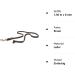 Buy Copcopet Premium Cowhide Dog Leash - Soft 1.50m Braided Leather with Chromic Carabiner - Made in Germany Dog Accessories - Ideal for All Breeds - Buy Online on GoSupps.com