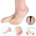 GOTOTOP Bunion Corrector Relief Pads - 2pcs Toe Separator Spacer Gel Straightener for Women and Men - Buy Online on GoSupps.com