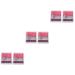 minkissy 6 Sets nail tools gel nail kits kit de manicura nail dip kits nail drill sanding bands Nail Drill Replacement Bits manicure drill bits nail drill tool nail grinding head sand sheet 7x6x2cmx3pcs Assorted Colorx3pcs