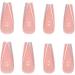 RUNRAYAY Pink French Fake Nails - Sequins Splicing Press On False Nails Kit for Women and Girls - Buy Online on GoSupps.com