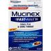 Mucinex Fast-Max Max Strength Cold Flu Sore Throat 16 Liquid Gels (Pack of 2)