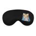 Corgi Dog Puppy with Blue Blanket Soft Sleep Mask with Adjustable Strap Eye Masks Cover Blocks Light for Women Men