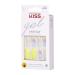 KISS Gel Fantasy In Your Eyes Long Length Gel Nail Kit | Press-On/Glue-On Nails with Pink Gel Glue | 24 Mega Adhesive Tabs & Manicure Tools Included - Buy Online on GoSupps.com
