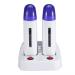 3Types Cartridge Wax Depilatory Roller Warmer Heater Waxing Body Hair Removal Machine Cartridge Wax Roller Depilatory Machine (Two-seat wax machine standard 110v)